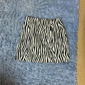SHEIN Zebra Print skirt